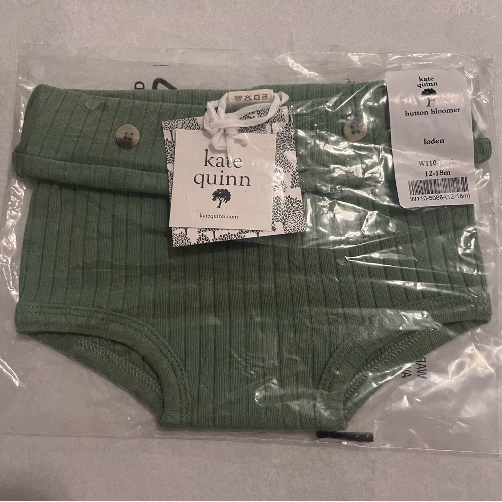 NWT Kate Quinn loden button bloomer size 12-18 months - Picture 5 of 5